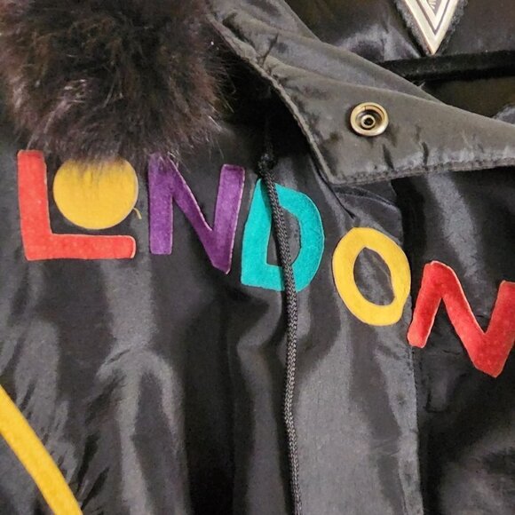 J. Percy For Marvin Richards Unique Vintage Travel Parker Size L - Picture 9 of 13